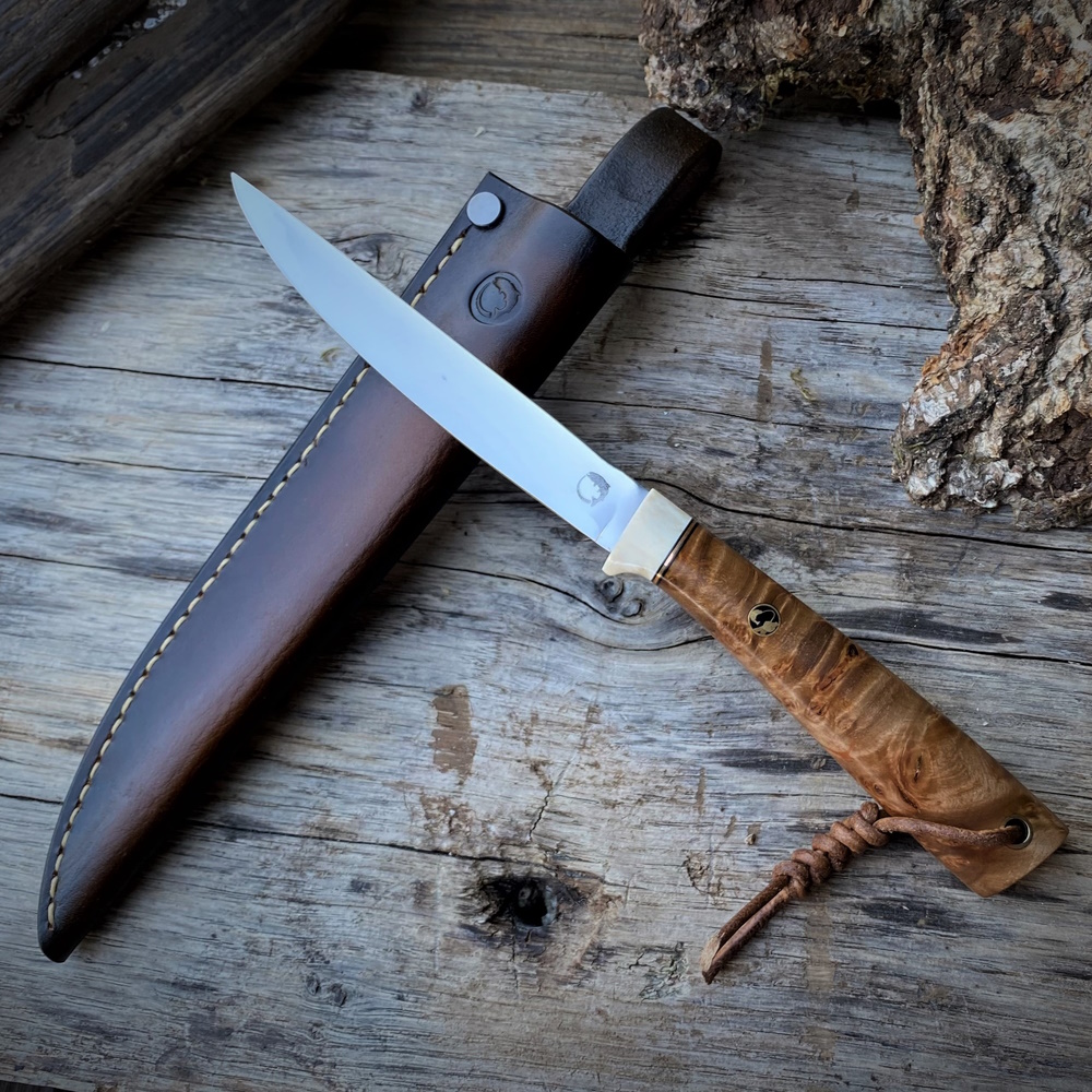 Trotka Knives Salmon 56_23 nóż do filetowania hand made